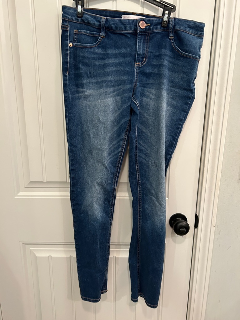 No Boundaries Dark Blue Skinny Jeans